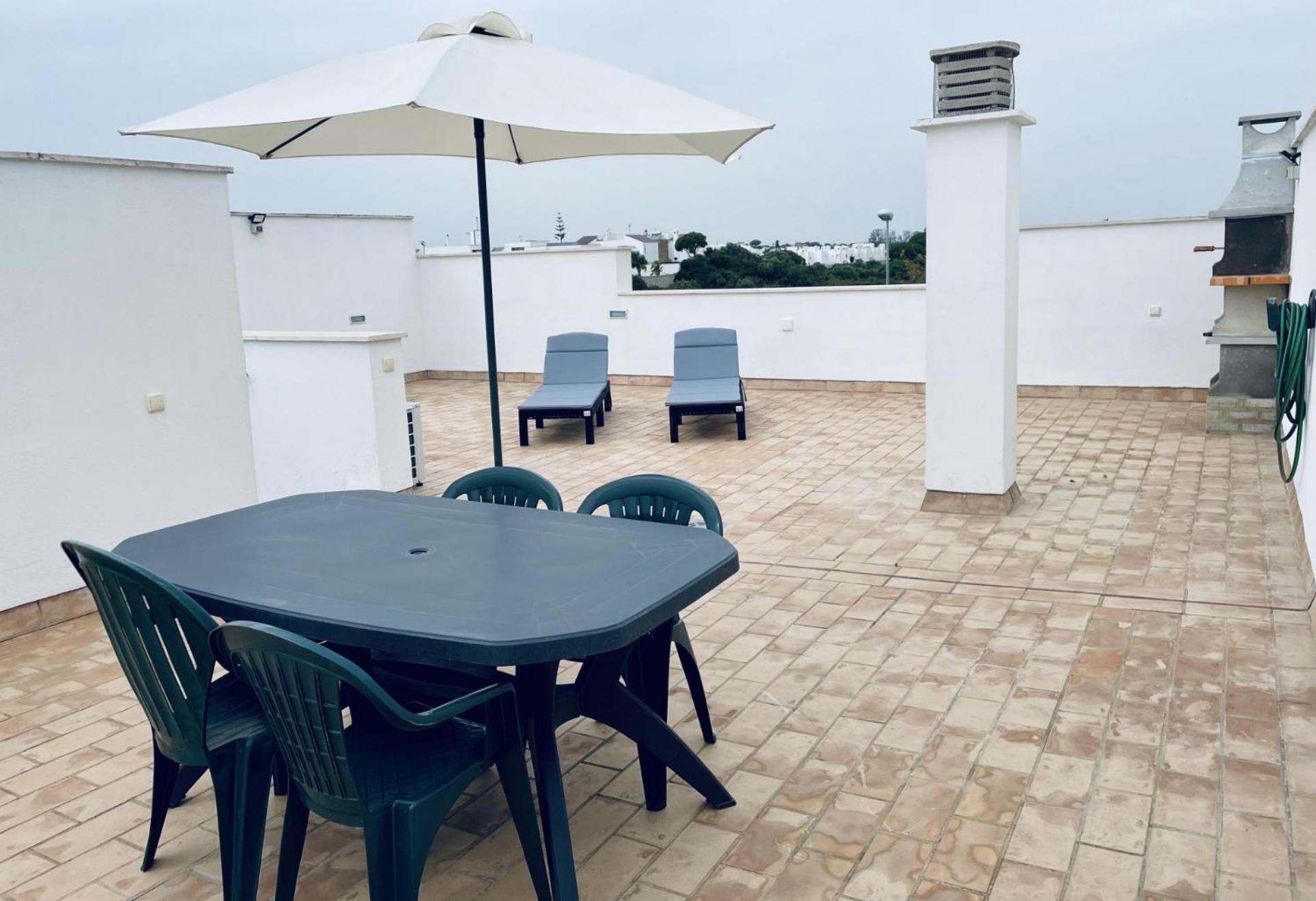 Atico Premium Conil Con 2 Terrazas, Parking, Piscina, Aire Ac Y Wifi -Solo Familias Y Parejas- Lägenhet Conil De La Frontera Exteriör bild